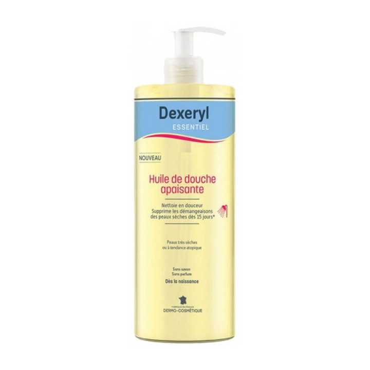 Dexeryl Essentiel Soothing Shower Oil 500 ml