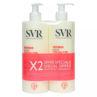 SVR Topialyse soothing nourishing cream 2 x 400 ml