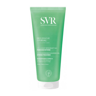 SVR Spirial Déo-Douche Gel Lavant Déodorant 24H 200 ml 3662361000098