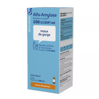 Alfa Amylase Sirop Biogaran 200ml