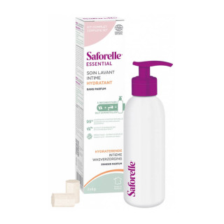 Saforelle Intimate Cleansing Moisturizing Kit with 1 Bottle + 2 Sticks