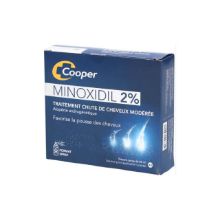 Minoxidil Cooper 2% hair loss 3 bottles of 60ml