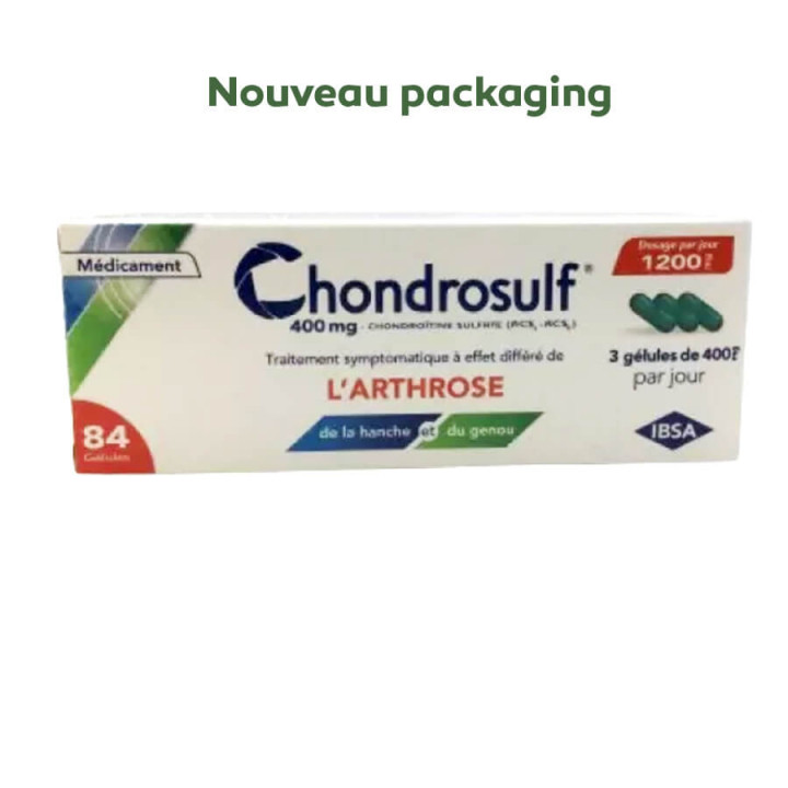 Chondrosulf 400 mg | Osteoarthritis treatment (box 84 capsules)