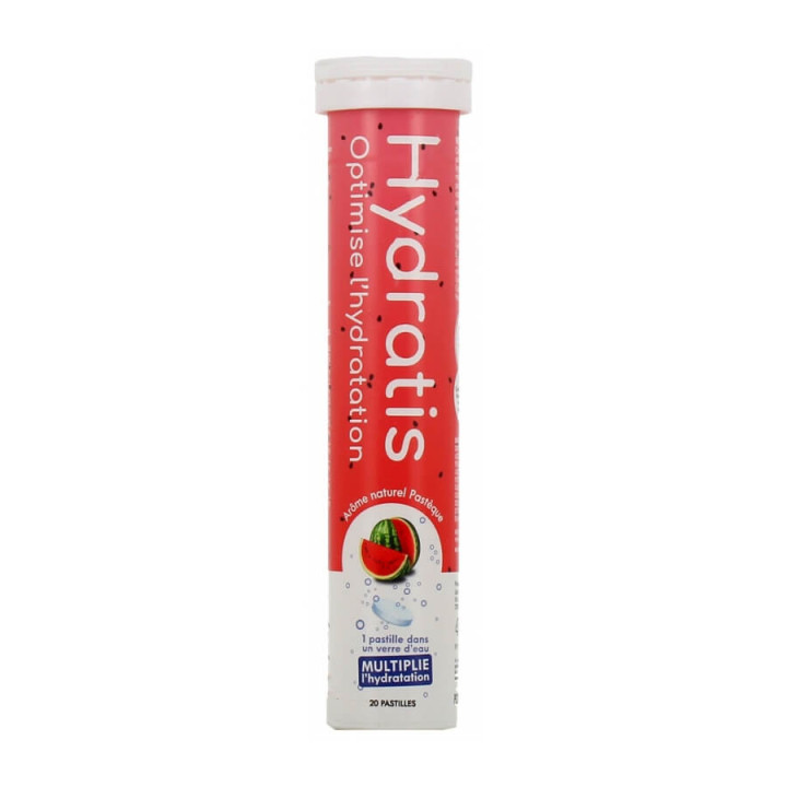 Hydratis Hydration Solution 20 Effervescent Tablets Watermelon Flavor