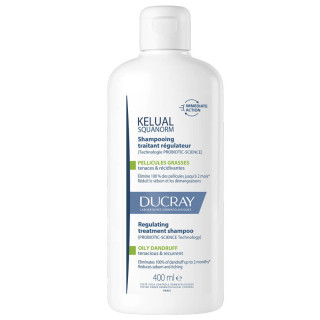 Ducray Shampooing Kelual Squanorm Pellicules Grasses 400 ml