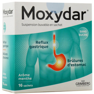 Moxydar Heartburn & Gastric Reflux 16 sachets