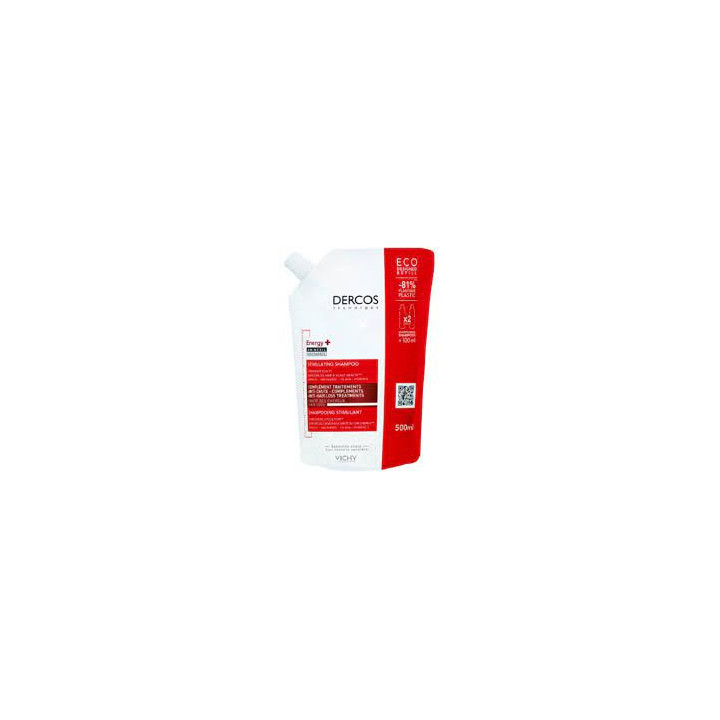 Vichy Dercos Energy+ Shampooing Stimulant Eco Recharge 500 ml