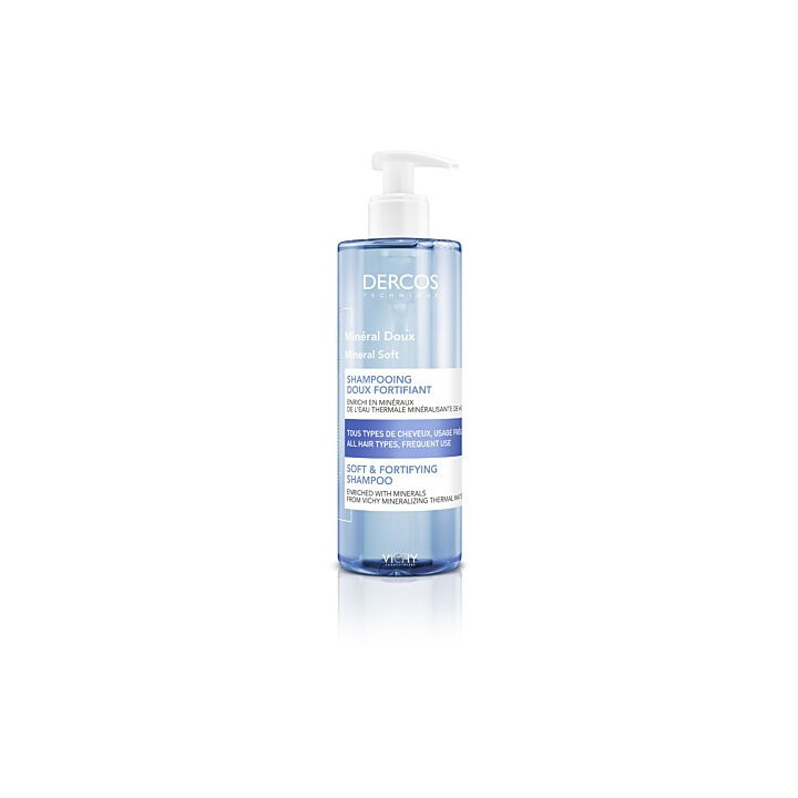 Vichy Dercos Mineral Gentle Fortifying Shampoo 400 ml