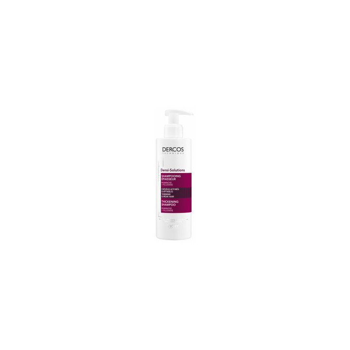 VICHY DERCOS TECHNIQUE Densi-Solutions - Shampooing Epaisseur. Pompe 250ml