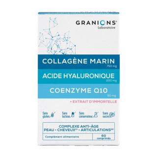 Granions Marine Collagen Hyaluronic Acid Coenzyme Q10 60 Tablets