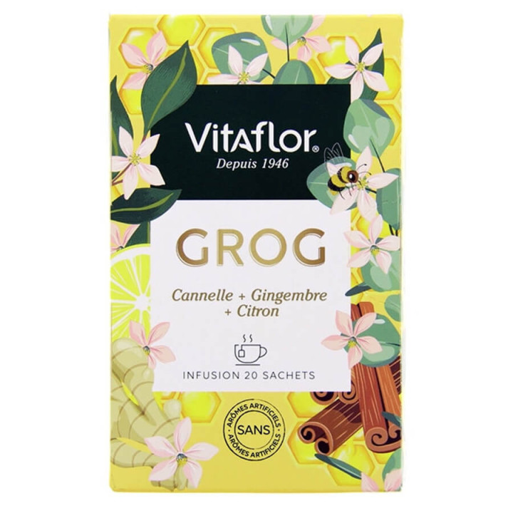 Vitaflor Infusion Grog 20 teabags