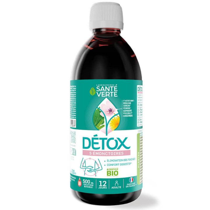 Santé Verte DETOX BIO - 500ml bottle
