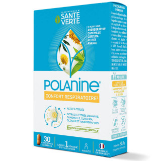 Santé Verte Polanine confort respiratoire 30 comprimés 5060072731689