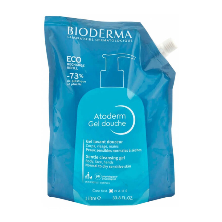 Bioderma Atoderm Shower Gel Eco-Refill 1 L