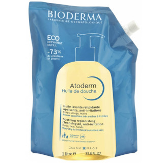 Bioderma Atoderm Huile de Douche Éco-Recharge 1 Litre 3701129807330