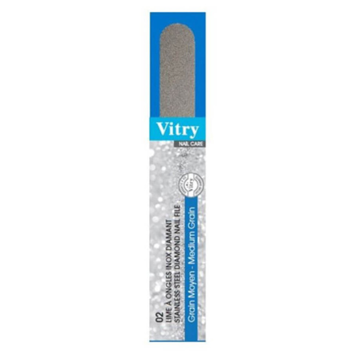 Vitry Lime à Ongles Inox Diamant Nail Care Grain moyen 3538891313833