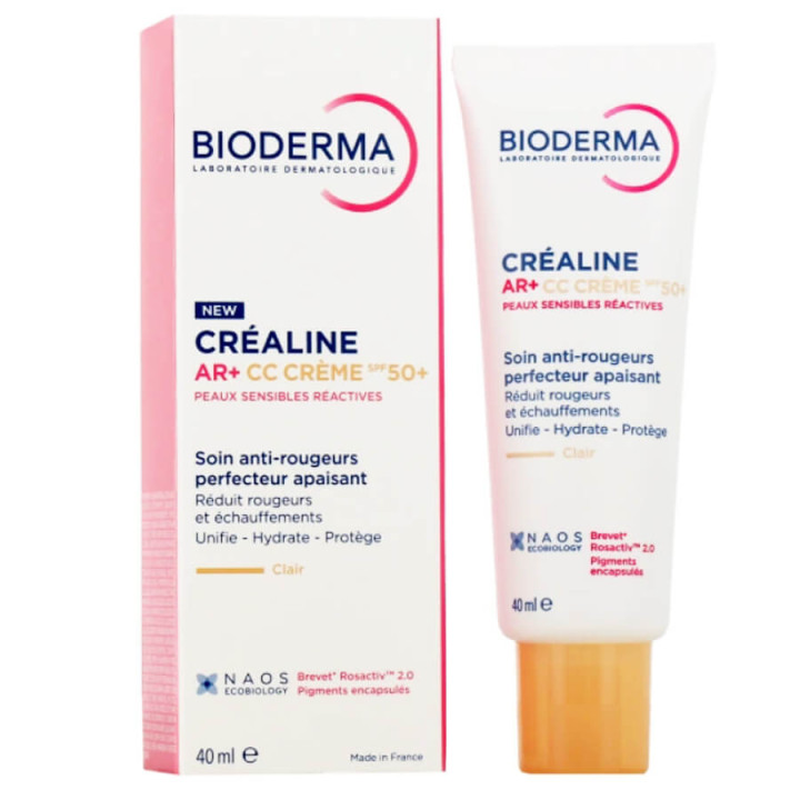 Bioderma Créaline AR + CC Crème SPF50+ 40 ml 3701129811870