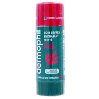 Dermophil Indien Tinted Moisturizing Lip Balm Imperial Red 4gr