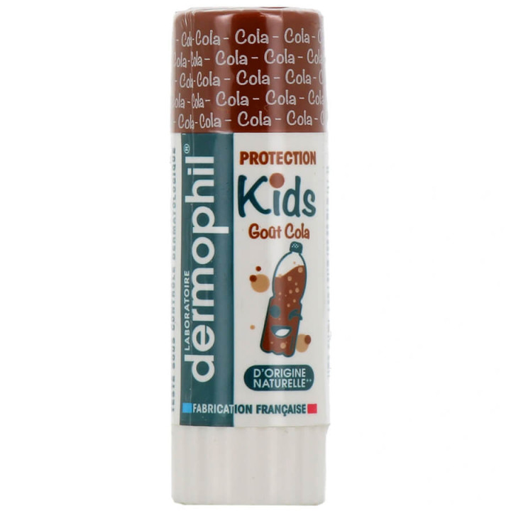 Dermophil Indien Kids Protection Lèvres 4 g Parfum Cola 3700322022908