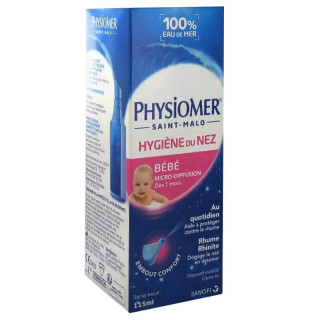 Physiomer Hygiène Nasale Nourrissons. Spray 115ML 3582910005667