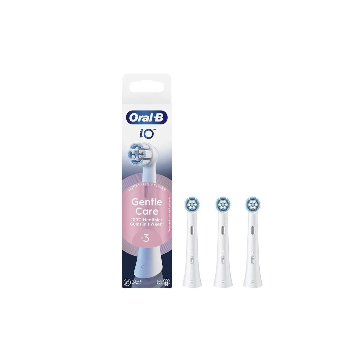 Toothbrush Unit Oral B IO Gentle Care Replacement Brushes Electric Toothbrush 3 Units