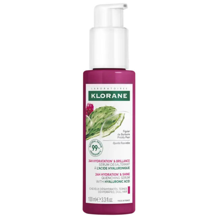 Klorane Hydration & Shine Quenching Serum with Prickly Pear 100 ml