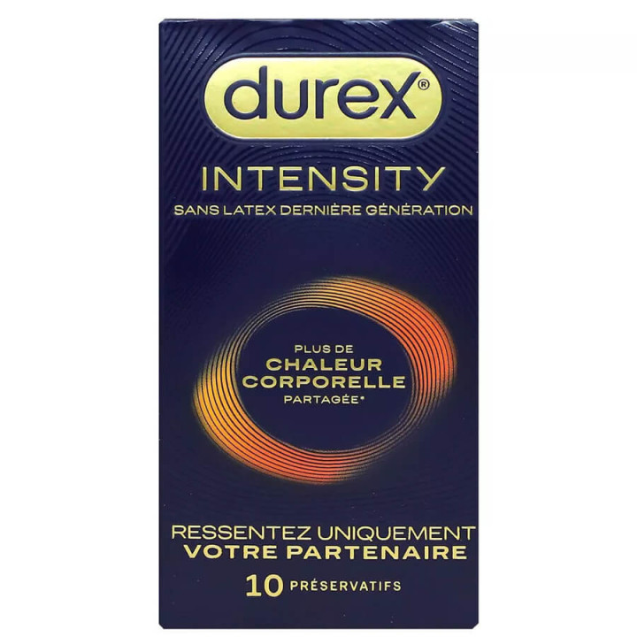 Durex Intensity 10 latest generation latex-free condoms