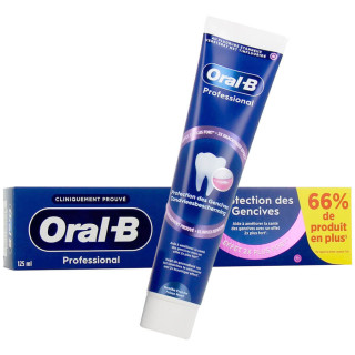 Oral B Dentifrice Protection Des Gencives 125 ml 8700216666718