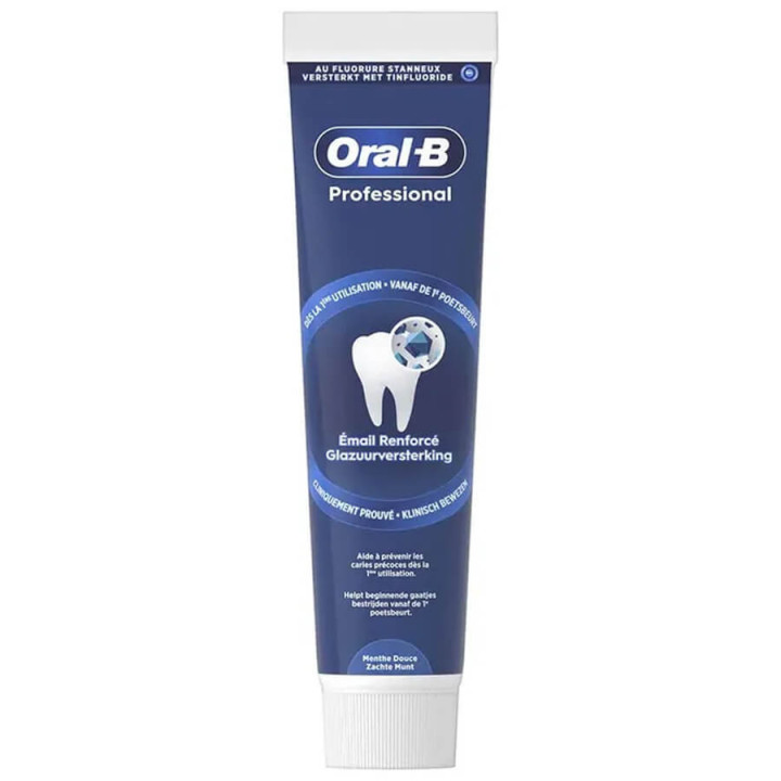 Oral B Professionnal Enamel Reinforced Toothpaste Sweet Mint 125 ml
