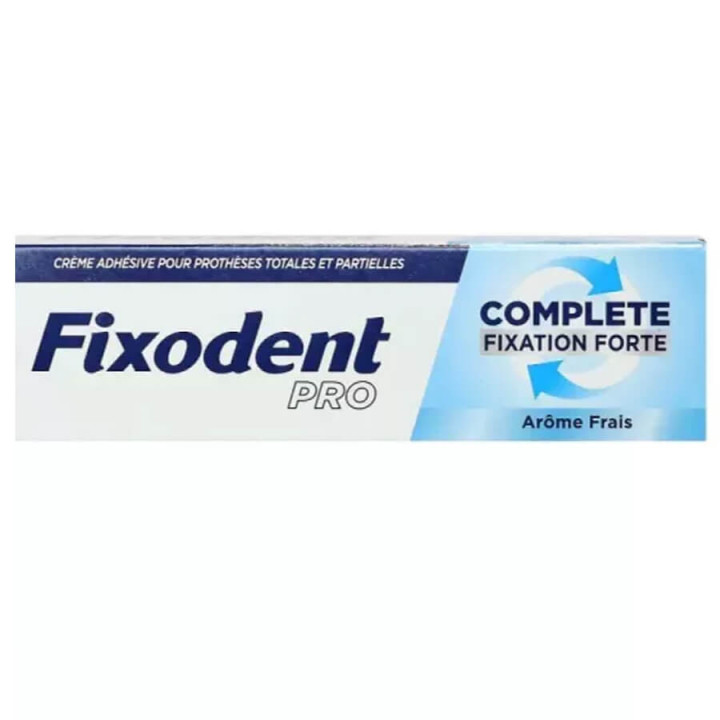 Fixodent pro fixation forte arome frais 47 gr