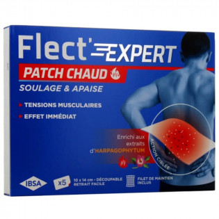 Flect'Expert Patch chaud Harpagophytum 5 patches 3700640501833