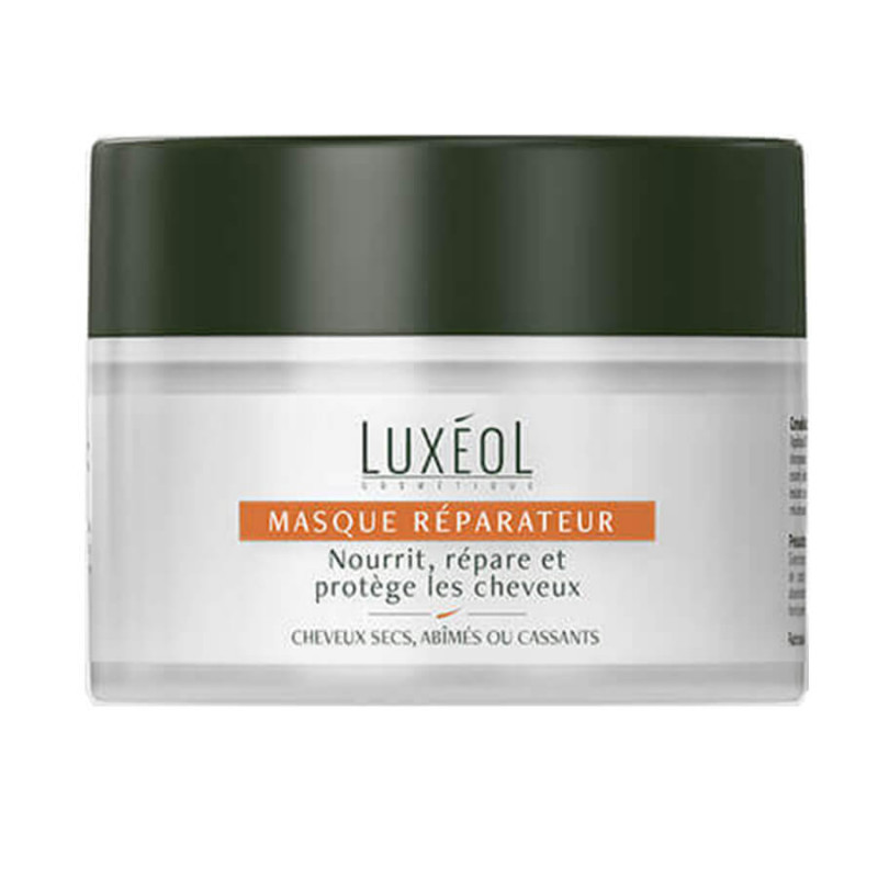 Luxéol Masque Réparateur Cheveux Secs, Abîmés, Cassants 200 ml 3760007335129 Luxéol Masque Réparateur Cheveux Secs, Abîmés, Cassants 200 ml 3760007335129