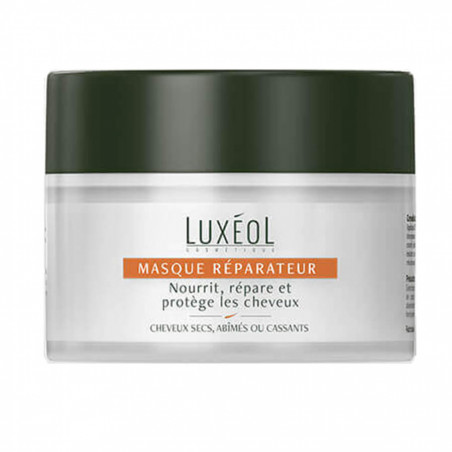 Luxéol Masque Réparateur Cheveux Secs, Abîmés, Cassants 200 ml 3760007335129