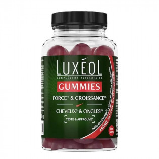 Luxéol Force et Croissance Cheveux et Ongles 60 Gummies 3760007337109