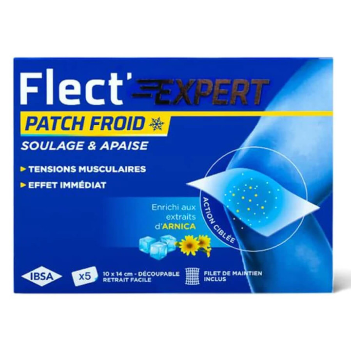 Flect'expert patch froid boite de 5 patchs 3700640501871