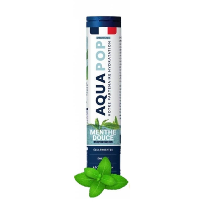 Aquapop Mint Hydration and Recovery 20 Effervescent Tablets