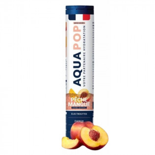 Aquapop Pêche mangue Hydratation et Récupération 20 Comprimés Effervescents 3770020165108