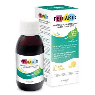 Pediakid Nausea Vomiting Motion Sickness Syrup 125ml