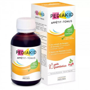 Pediakid Appetite Tonus Agave Syrup + Prebiotics 125 ml