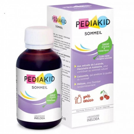 Pediakid Sommeil Sirop d'Agave Prébiotiques 125 ml 3700225600210