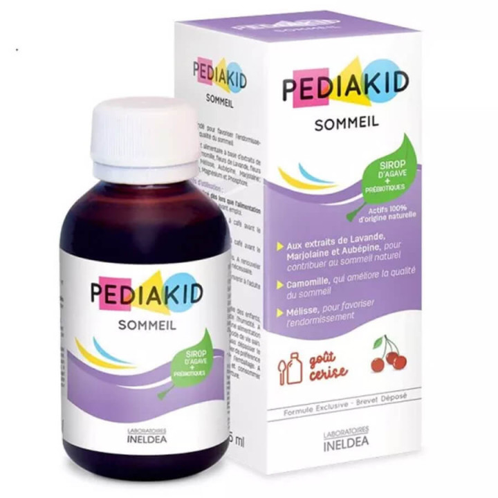 Pediakid Sommeil Sirop d'Agave Prébiotiques 125 ml 3700225600210