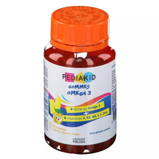 Pediakid Gommes Omega 3 60 gommes 3700225602337