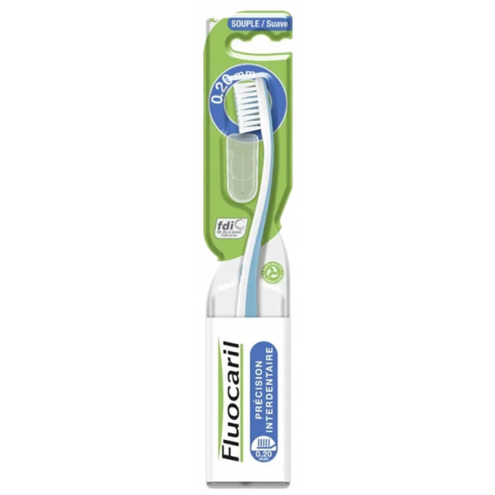 Fluocaril Brosse à Dents Précision Interdentaire Souple 8720181361920