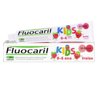 FLUOCARIL KIDS 0-6 ANS DENTIFRICE FRAISE 75ML