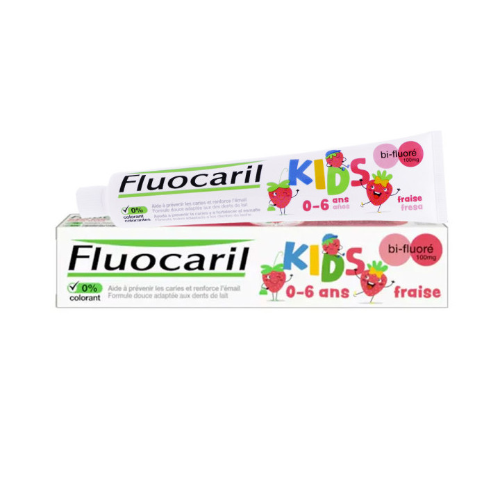 FLUOCARIL KIDS 0-6 ANS DENTIFRICE FRAISE 75ML