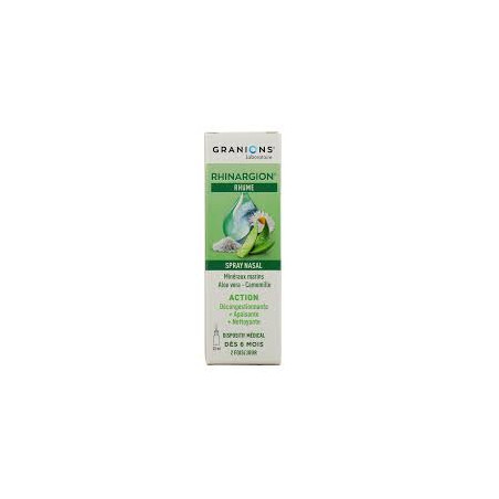 Granions Rhinargion Spray nasal décongestionnant et apaisant 20 ml
