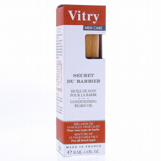 Vitry Secret Du Barbier huile de soin pour la barbe flacon 30 ml