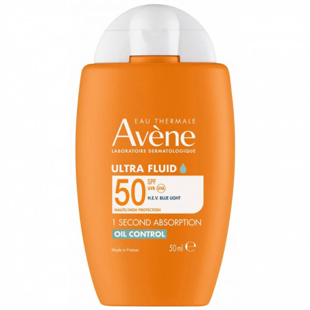 Avène Solaire Ultra Fluide Oil Control SPF50 50 ml 3282770397680