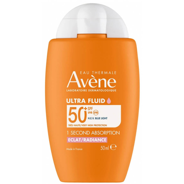 Avene Sun Care Ultra Fluid Radiance SPF50+ 50 ml
