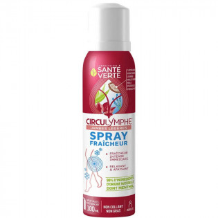 Santé Verte Circulymphe Spray Fraîcheur Jambes Légères 100 ml 3700695203614